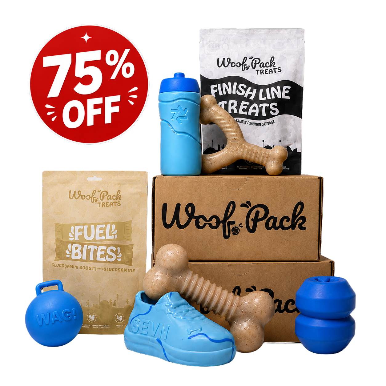 6 Month Subscription: Chewer 75% Off 1st Box