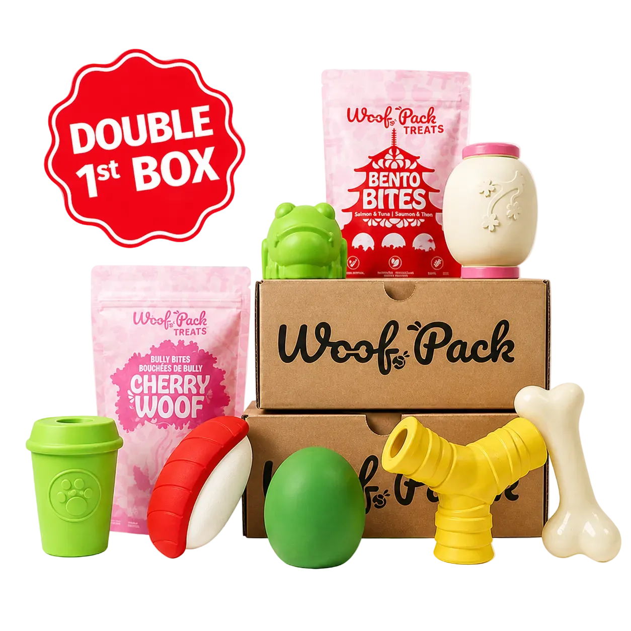 12 Month Subscription: Chewer Double 1st Box