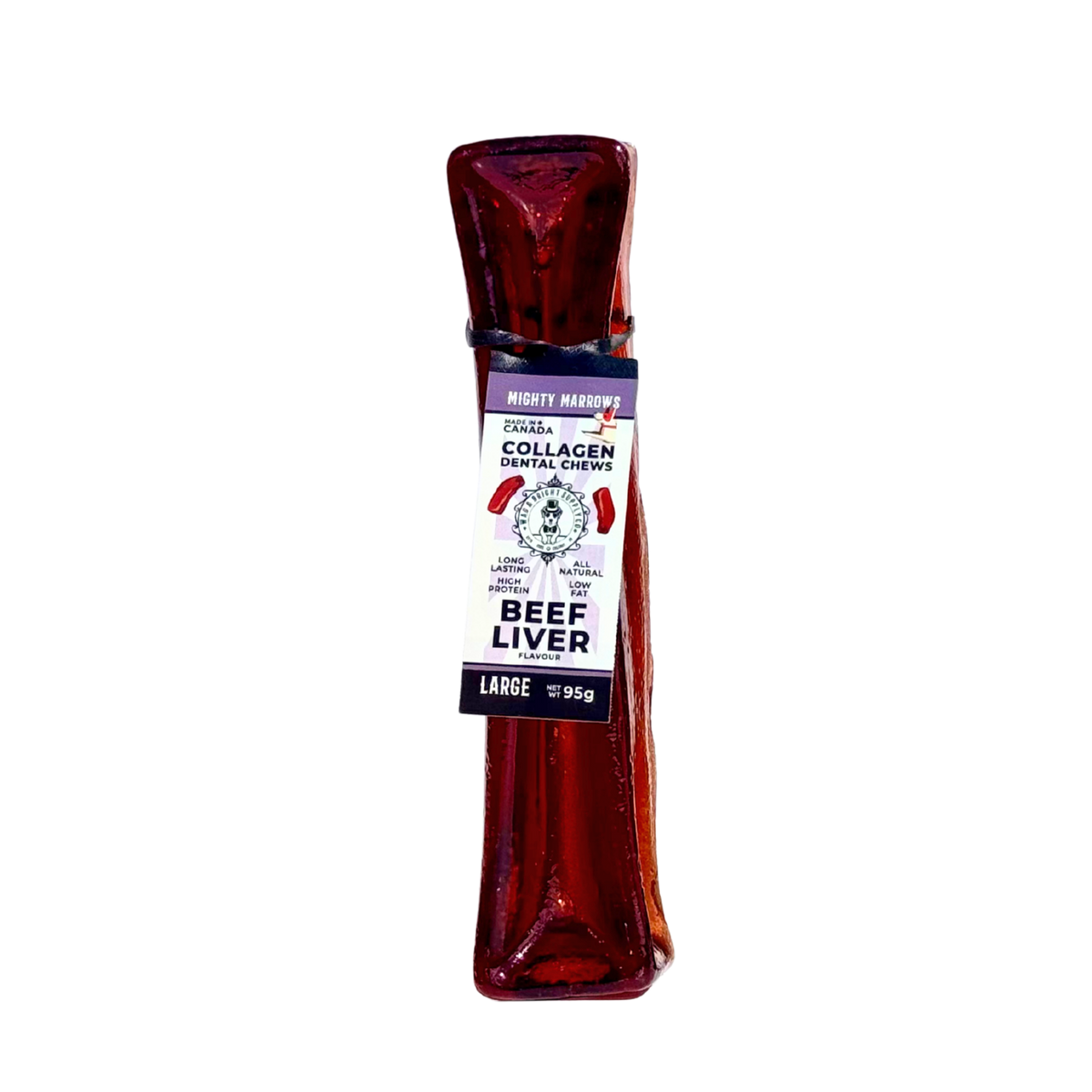 Mighty Marrows™ Collagen Dental Chew Beef Liver, Large (95 g)
