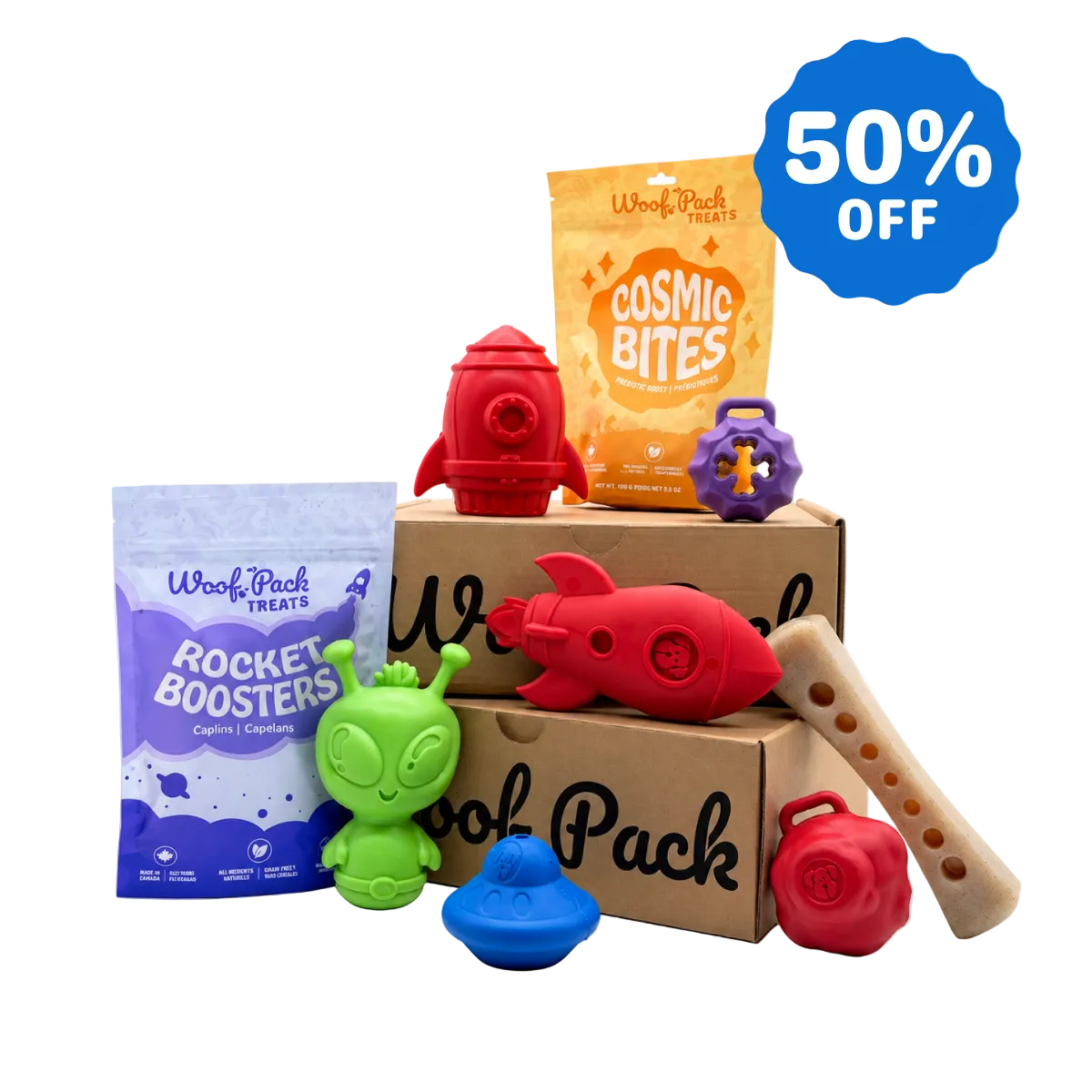 6 Month Subscription: Chewer 50% 1st Box
