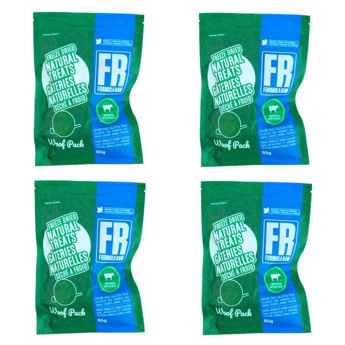 4 Formula Raw Beef Spleen Treats