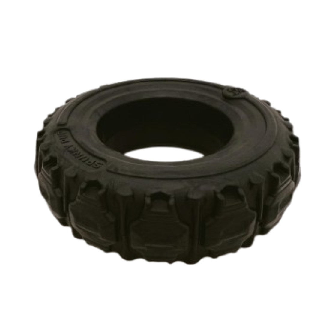 Woof Plays - Tire Feeder