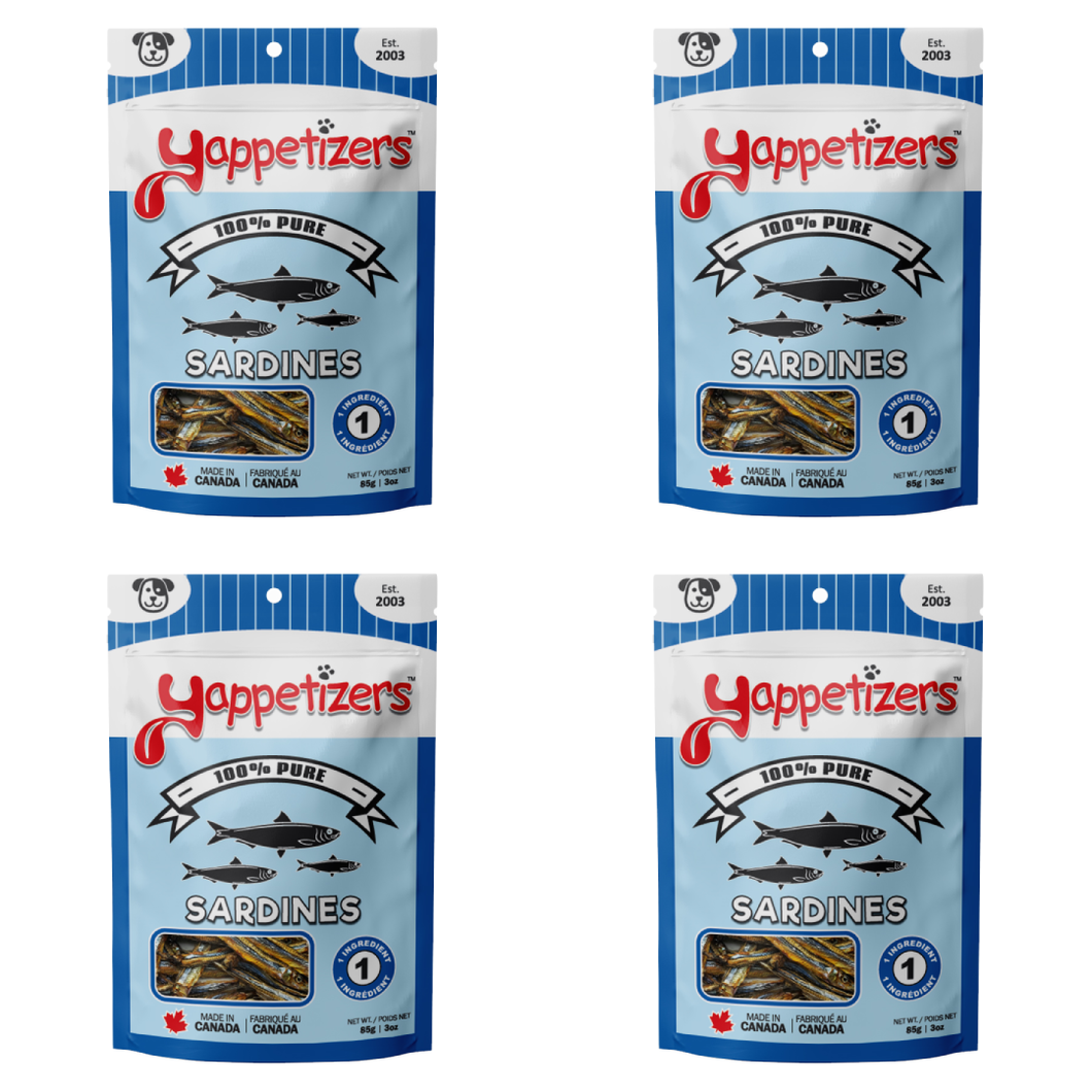 4 Yappetizers Sardines
