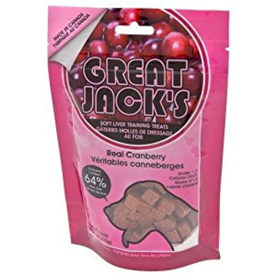 4 Great Jacks liver and cranberry