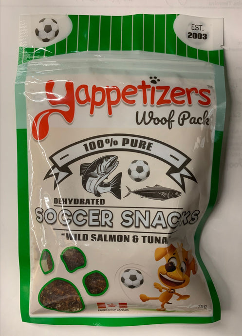 4 Bags of Yappetizers Wild Salmon and Tuna
